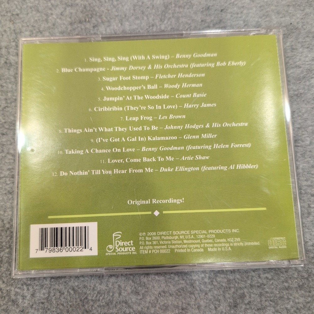Big Band Swing The Greatest Music CD Featuring Top Artists - Picture 2 of 2
